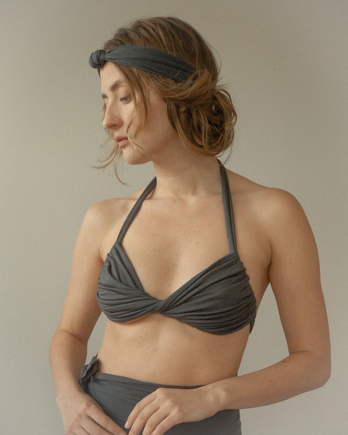The Headband - Charcoal Gray