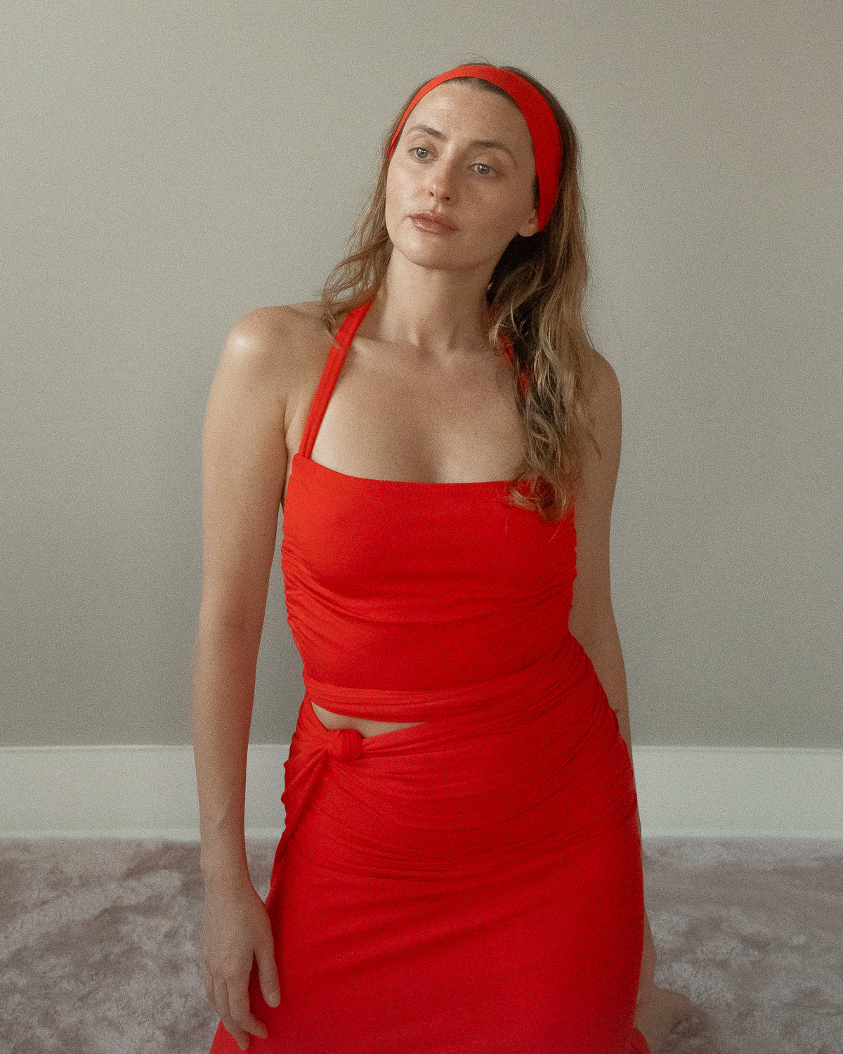 The Headband - Tomato Red