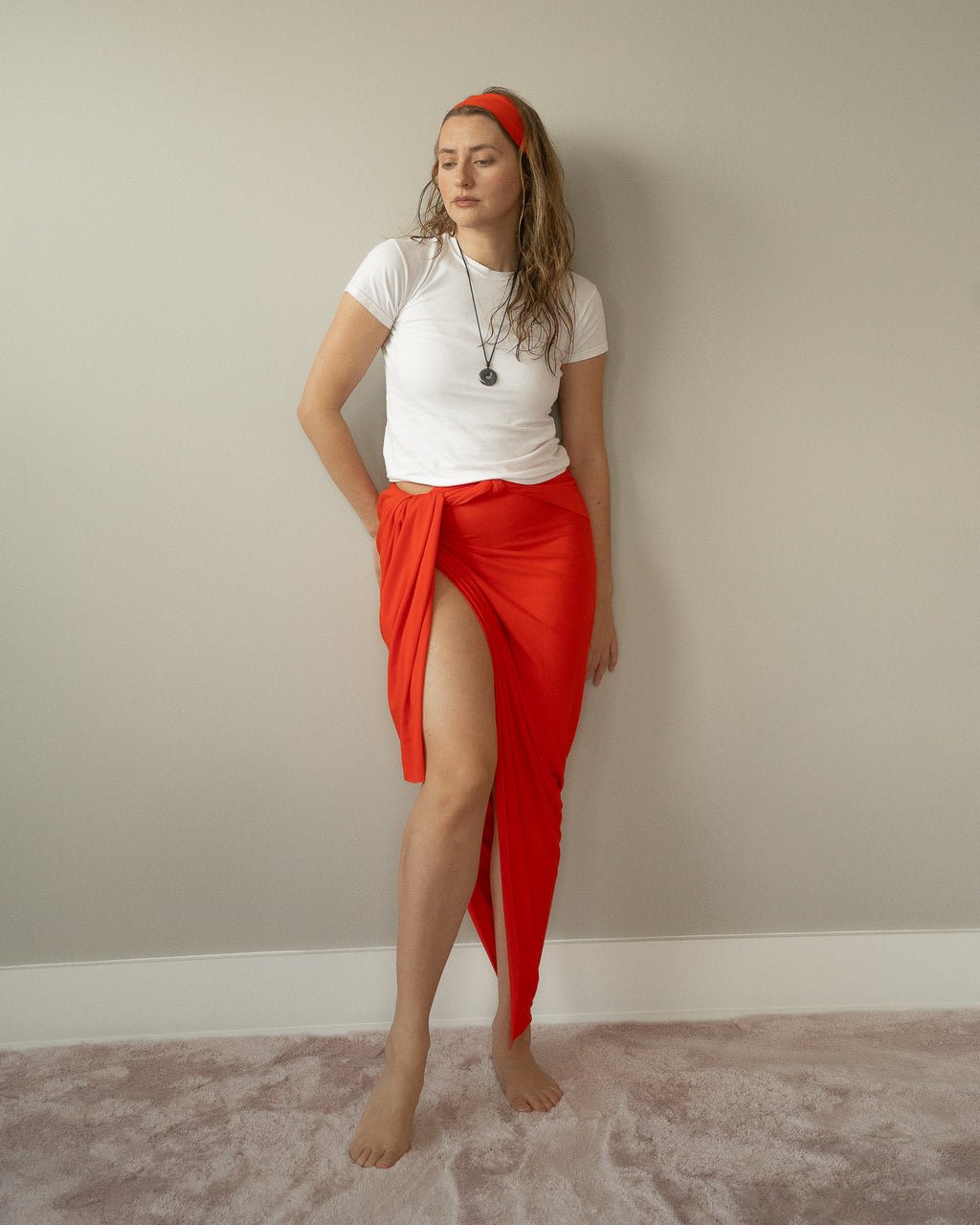 The Maxi - Tomato Red