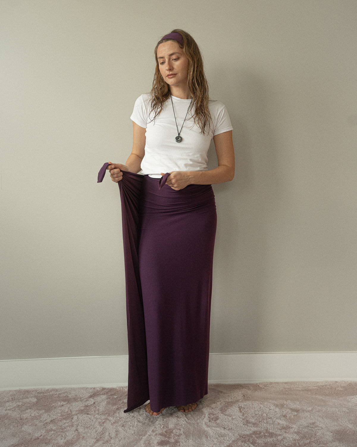 The Maxi - Plum