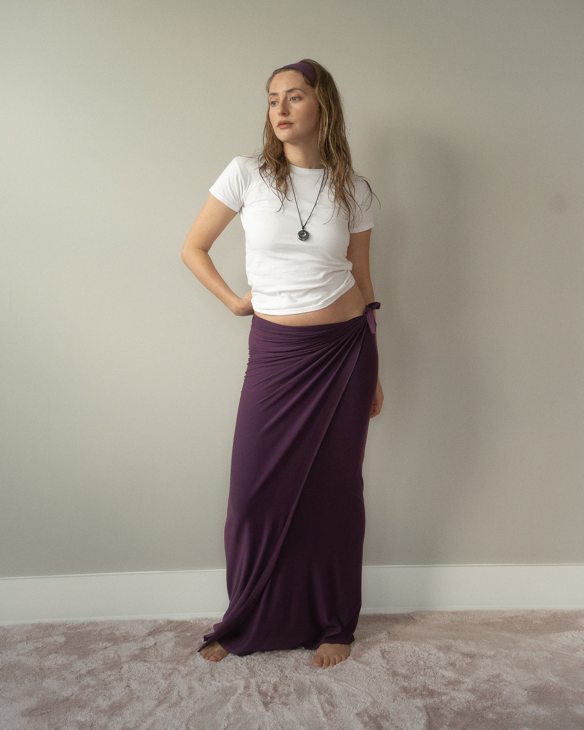 The Maxi - Plum