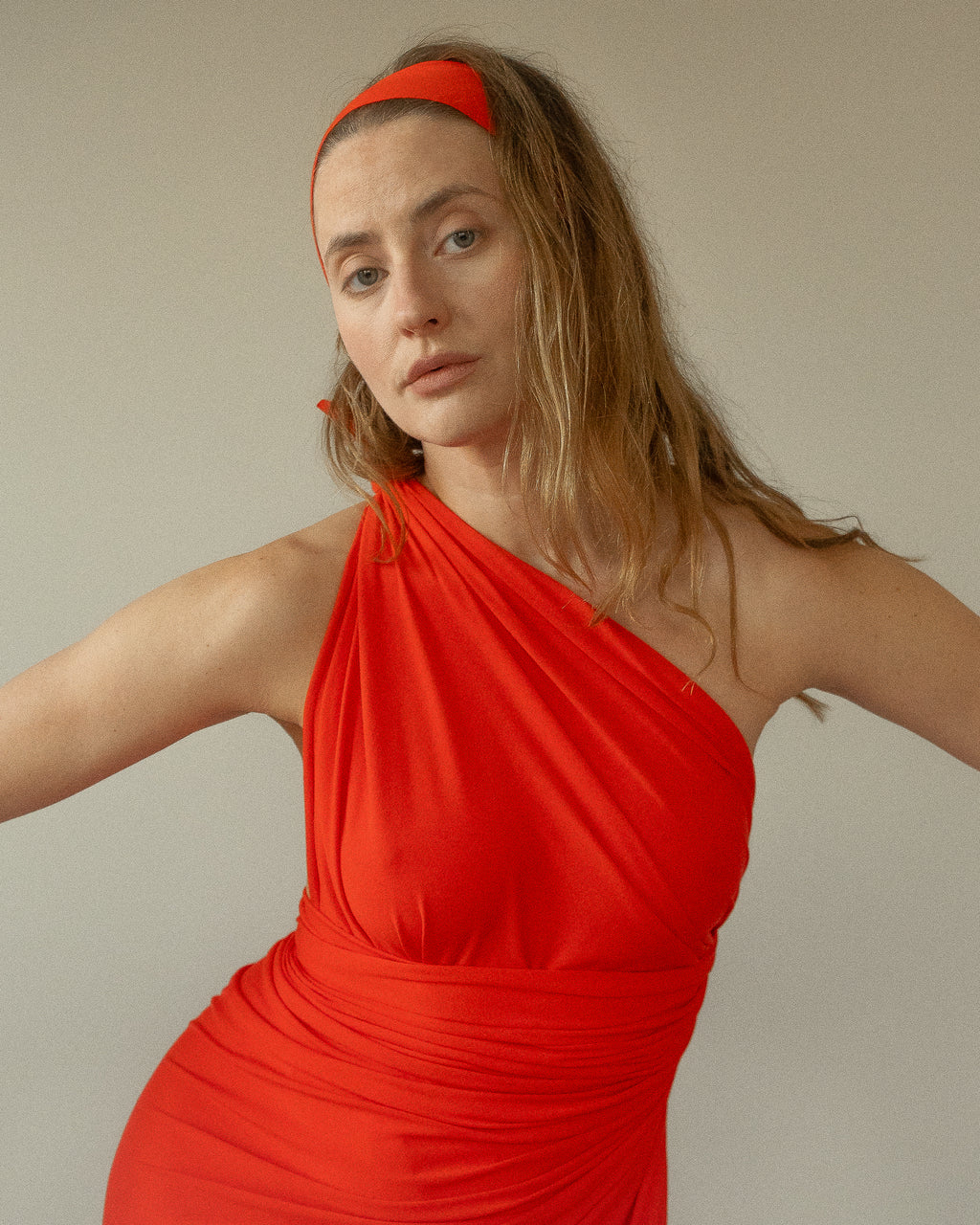 The Headband - Tomato Red