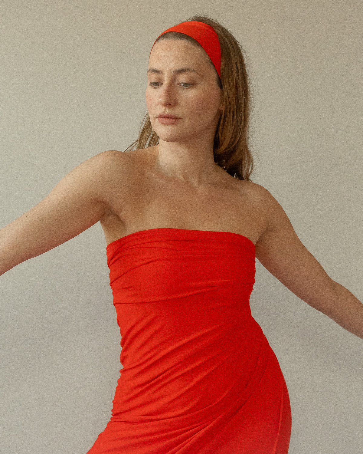 The Headband - Tomato Red