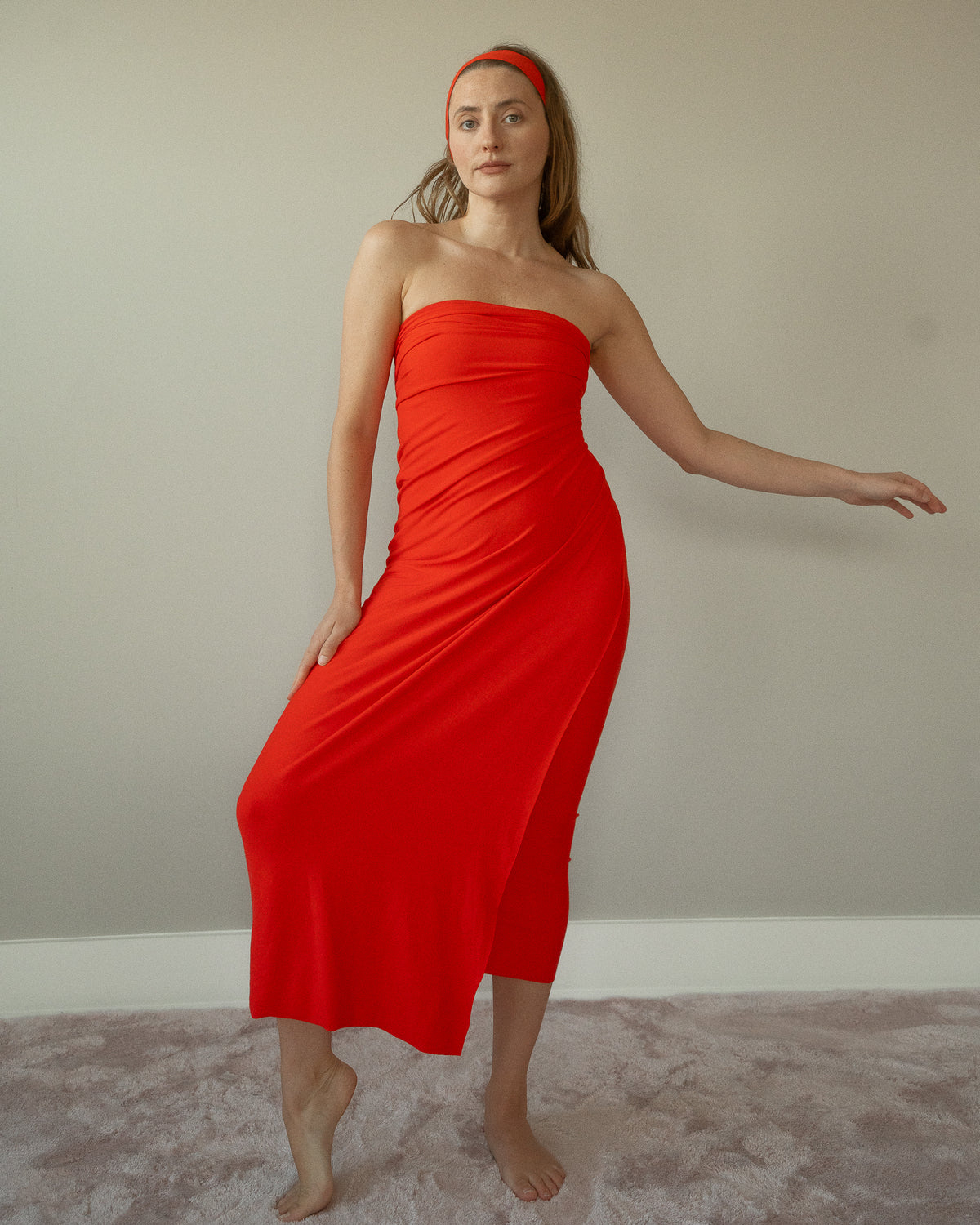 The Maxi - Tomato Red