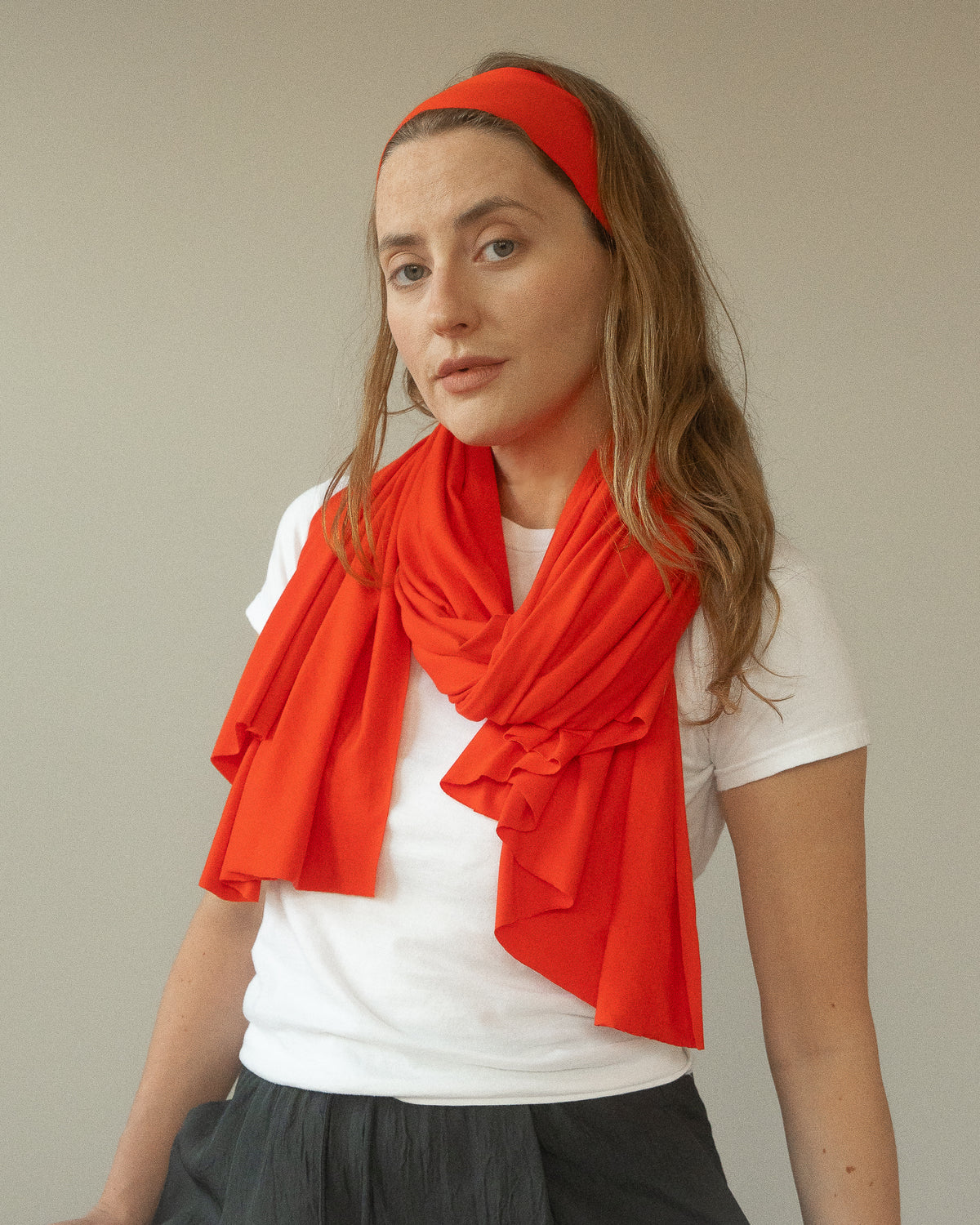 The Headband - Tomato Red